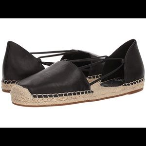 Eileen Fisher black leather lee shoes size 6.5